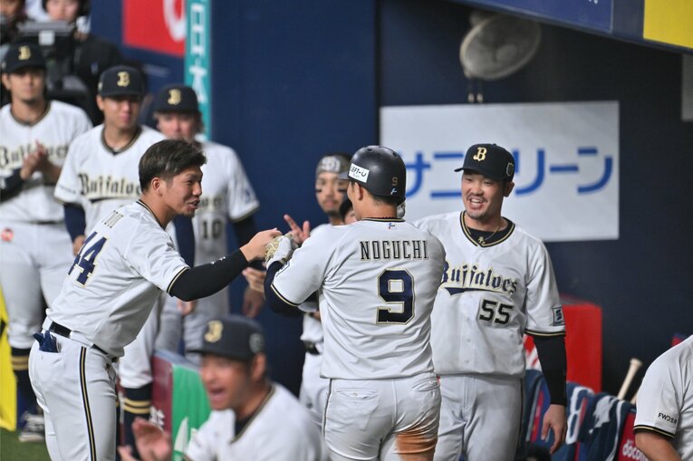 オリックスは様々な選手の活躍で打線全体が機能した印象だ　©Hideki Sugiyama