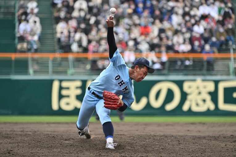 力投する山田（写真は準々決勝） ©Hideki Sugiyama