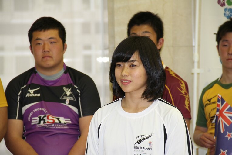 高校時代の青木さん　©Nobuhiko Otomo