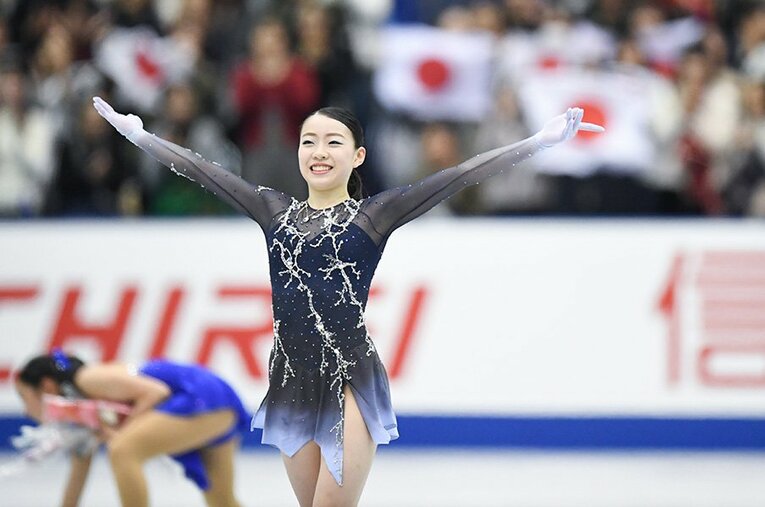 2018年、NHK杯 ／ photograph by Asami Enomoto