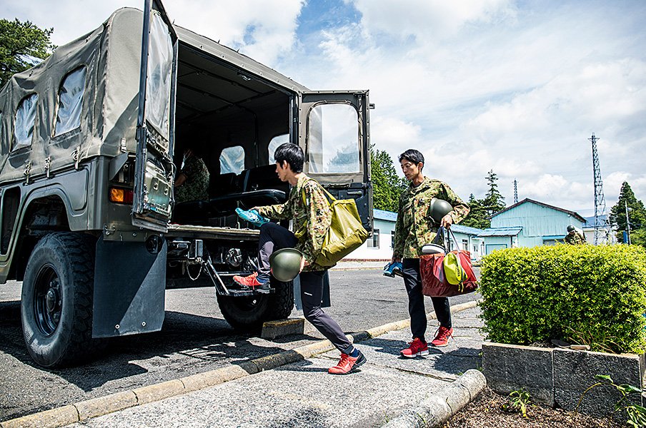自衛隊最強の陸上部、滝ヶ原。富士山の歴史を継ぐ「軍武両道」。<Number Web> photograph by Kiichi Matsumoto