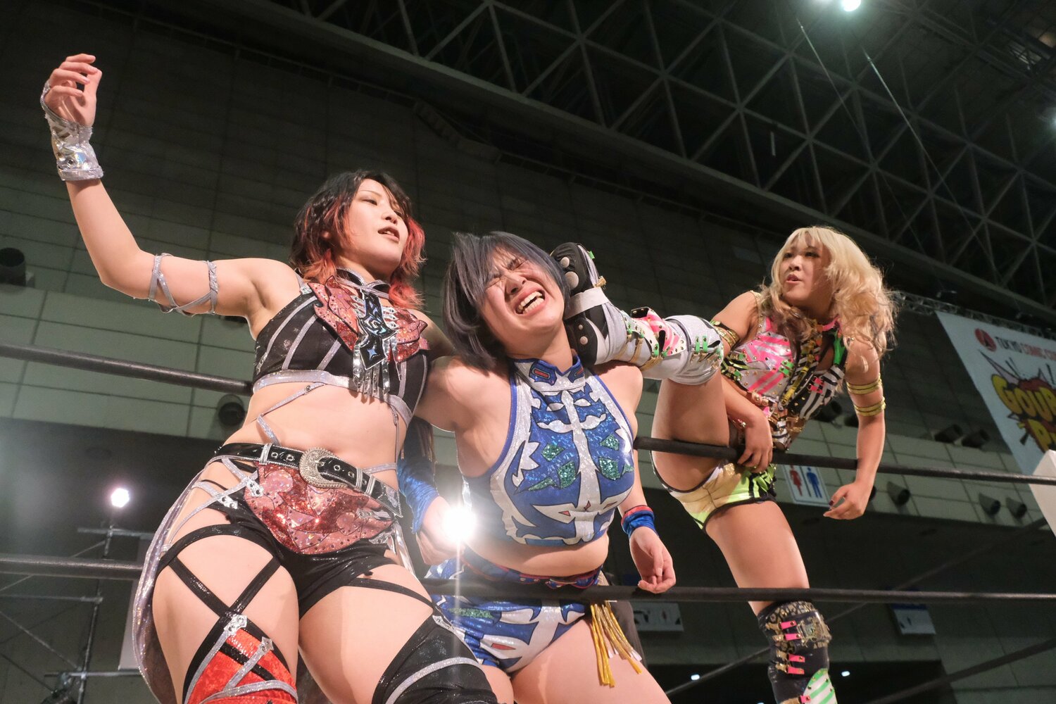 12月、幕張メッセ「東京コミコン2023」でのイベントプロレスにも抜擢された　©Norihiro Hashimoto