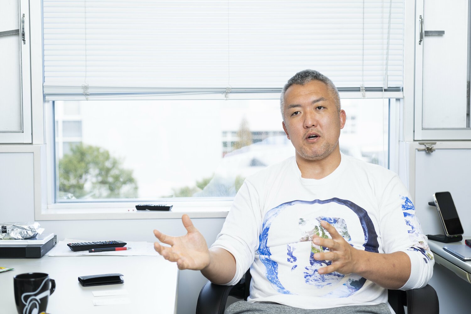 「誰よりも勝利に対する貪欲さは持っている人ですよ」 ©Tomosuke Imai