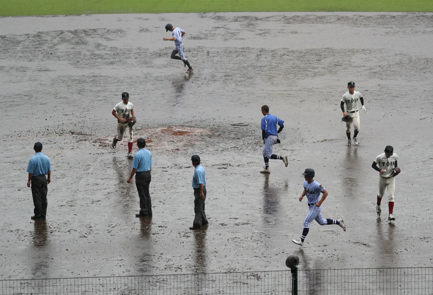 2021年夏のワンシーン　©JIJI PRESS