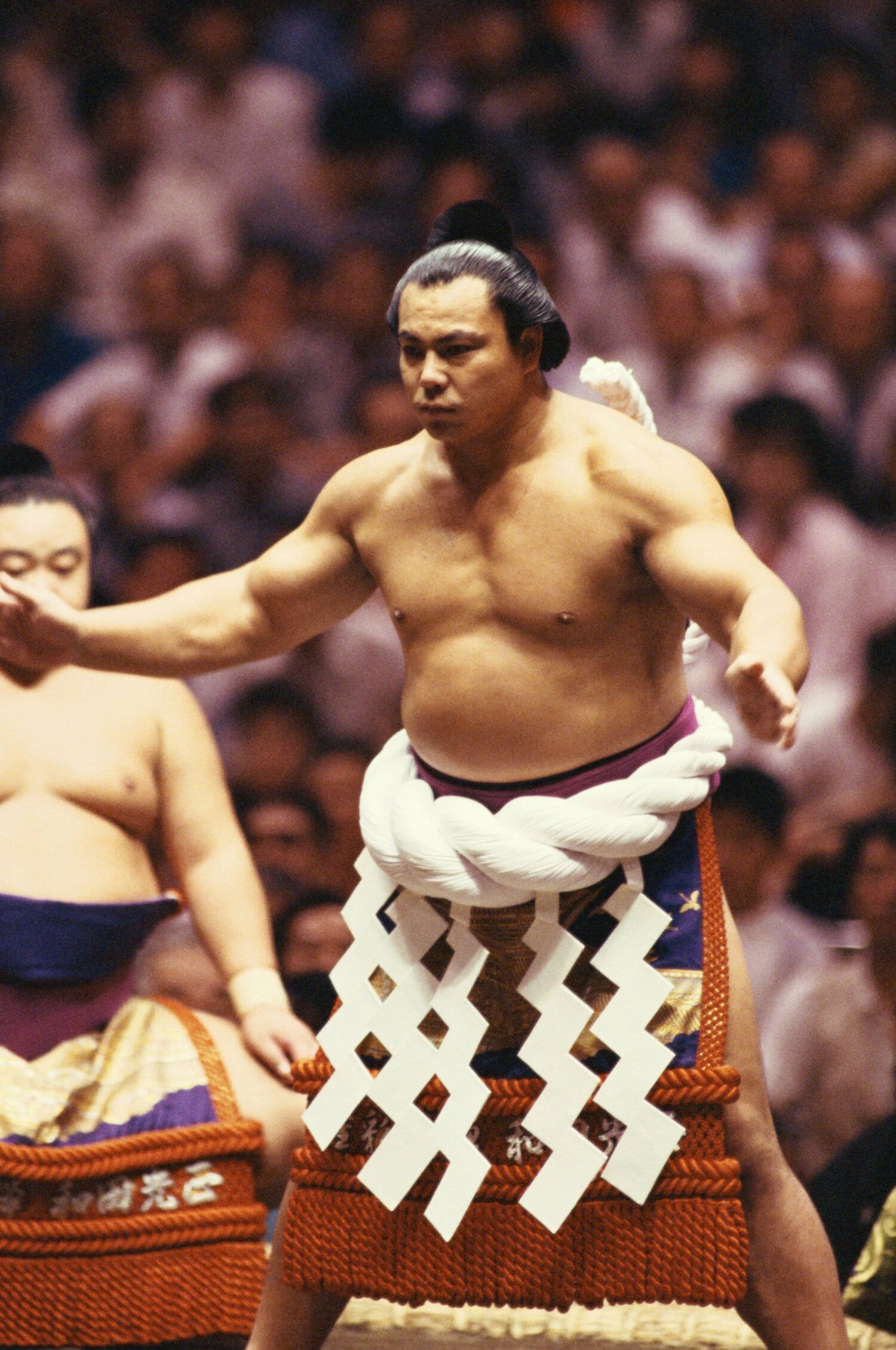 横綱土俵入りの1枚　©AFLO