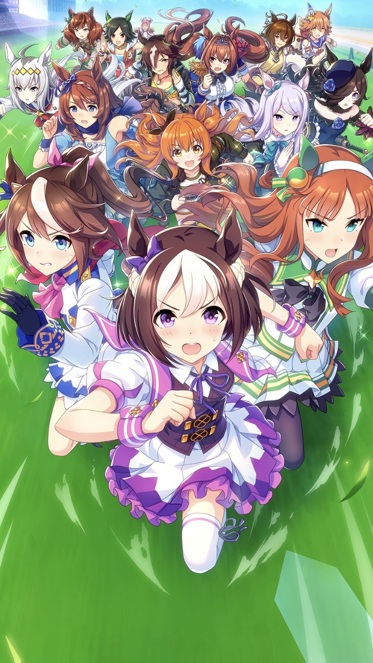大人気ゲーム『ウマ娘　プリティーダービー』には多くの名馬が登場（実際にプレーして撮影）