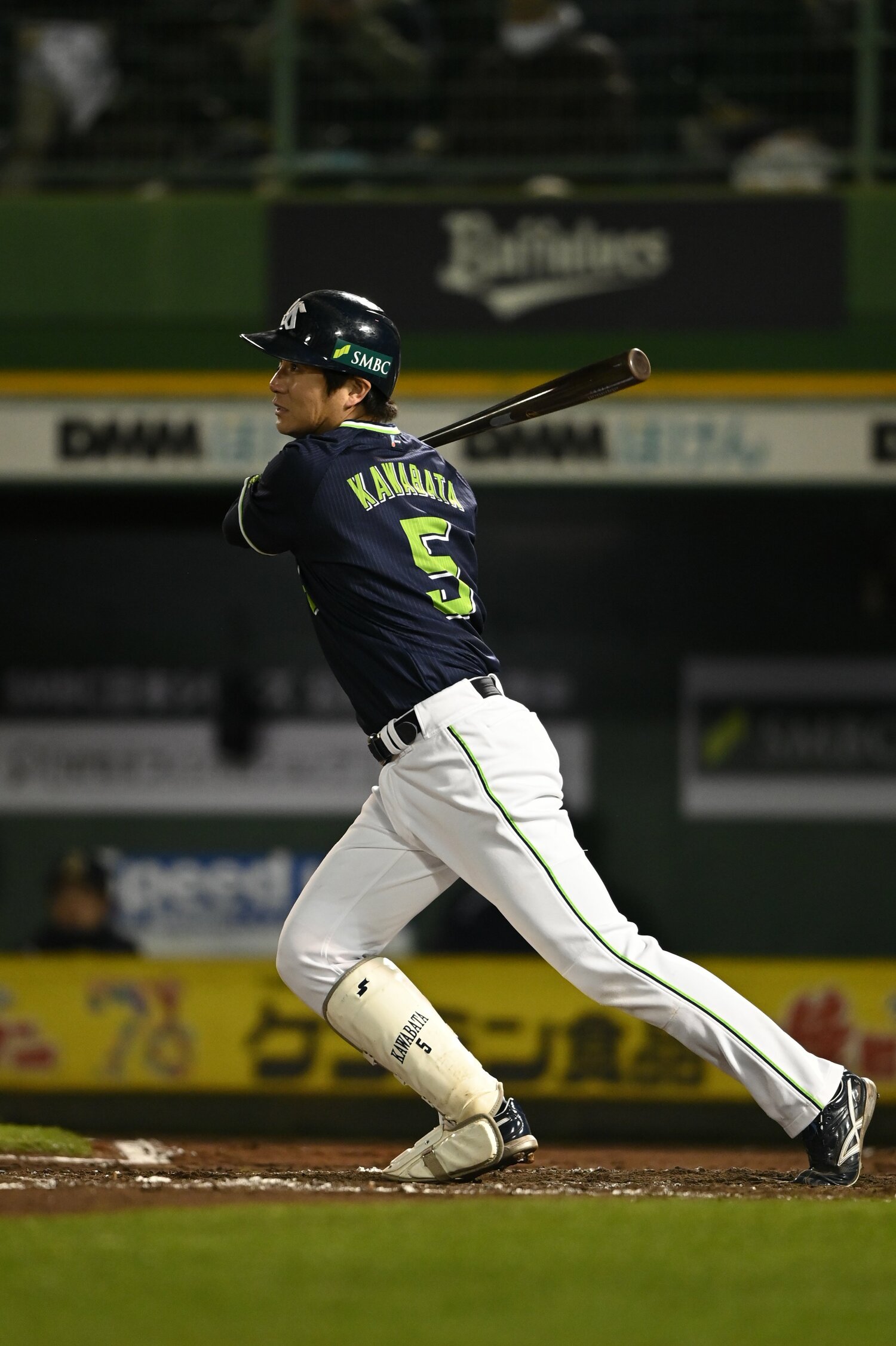 日本一を決めるヒットを放った川端　©︎Naoya Sanuki