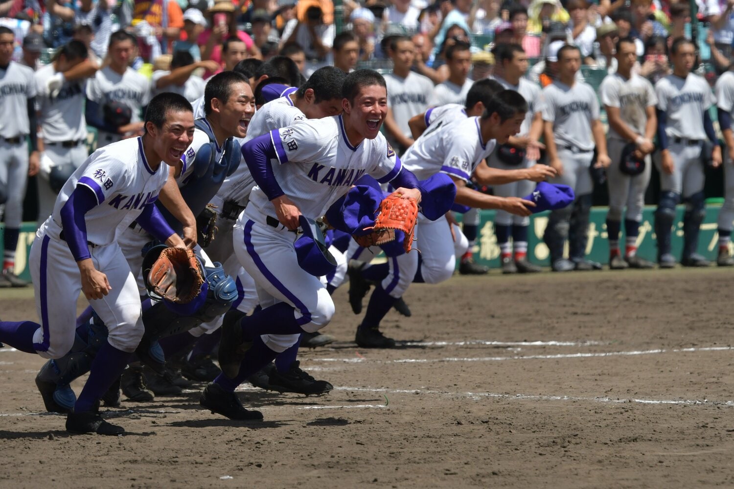 2018年夏の甲子園で準優勝し、日本中の注目を集めた金足農業。エースは現オリックスの吉田輝星だった　©Hideki Sugiyama