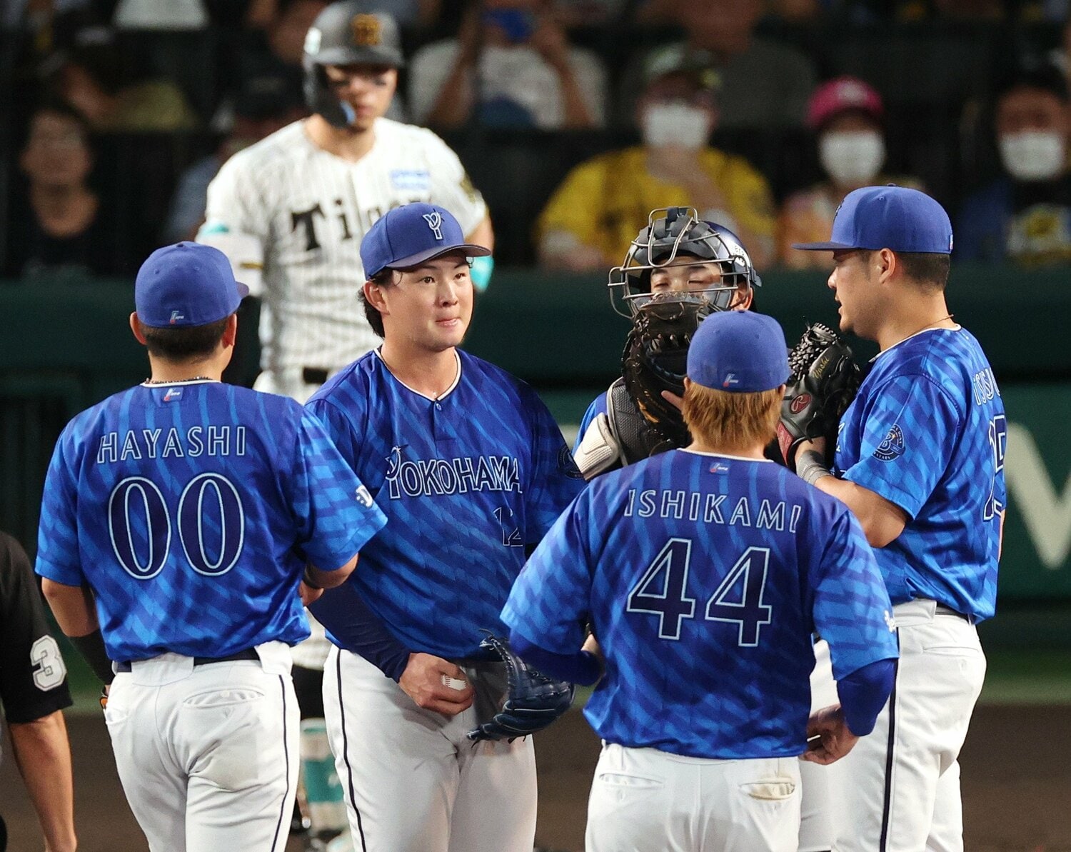 CSではピンチを迎えながらも先発としての役割を果たした　©JIJI PRESS