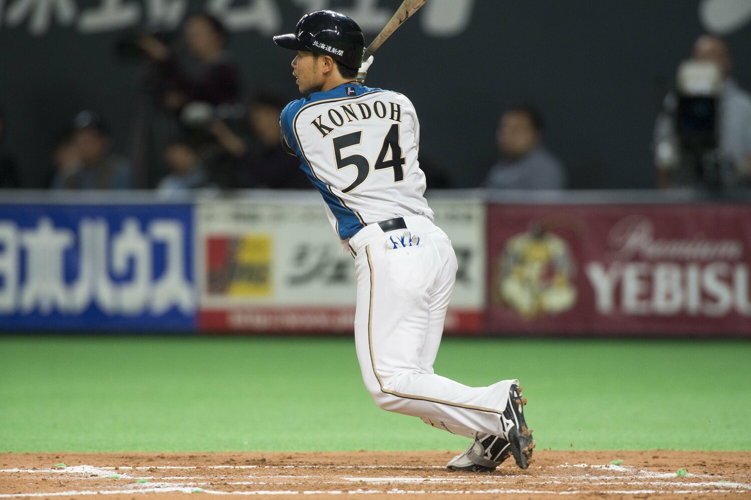 2015年、背番号54時代の近藤 ©Nanae Suzuki