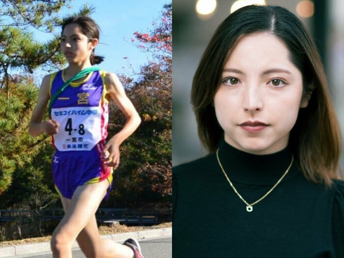 「体重が43kgを超えると怖くなって…」“全中&インハイ出場→駅伝日本一の実業団”の女子ランナーが語る体重制限の怖さ「月経も止まっていました」<Number Web> photograph by (L)本人提供、(R)Miki Fukano