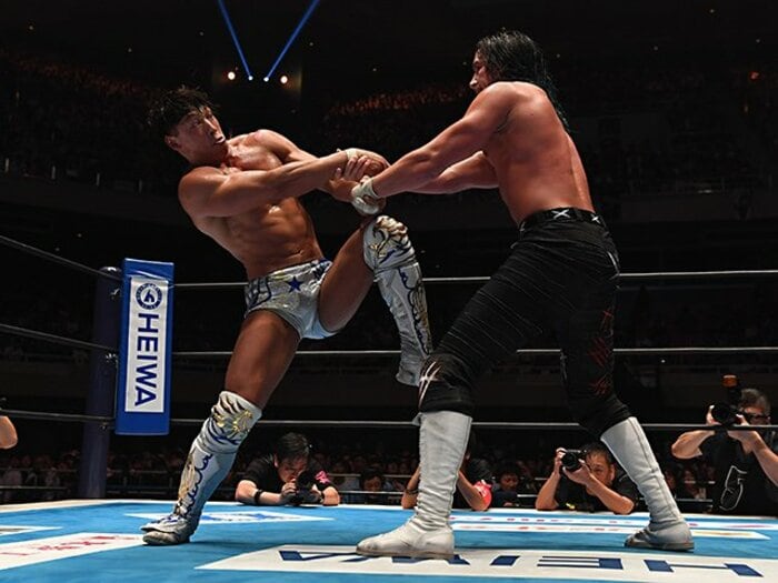 蘇る「ベビーフェイスとヒール」構造。G1優勝の飯伏幸太とジェイの新時代。<Number Web> photograph by Essei Hara