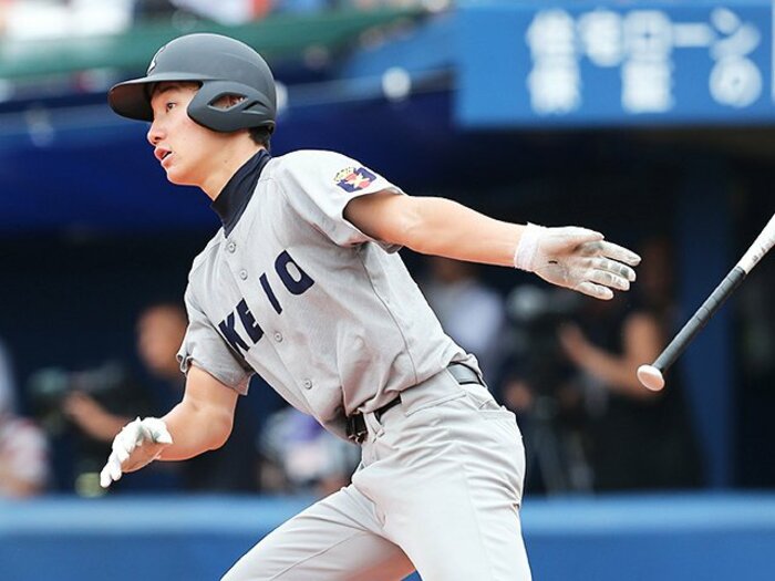 慶應・正木智也の驚弾で確信――。清宮世代は「スラッガー世代」だ!<Number Web> photograph by NIKKAN SPORTS