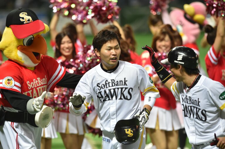 2014年日本シリーズでサヨナラ弾　©Hideki Sugiyama