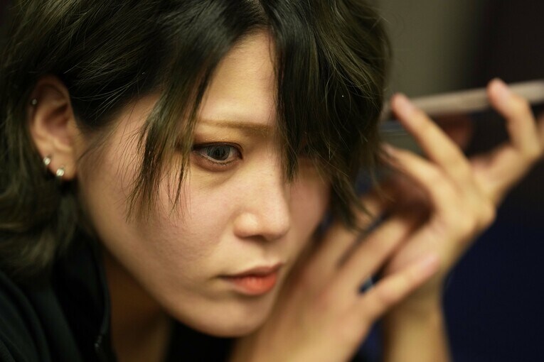 林下詩美。背番号3　©Essei Hara