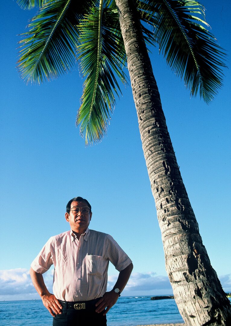 ハワイV旅行のレア写真（全5枚の4枚目） ©Sports Graphic Number