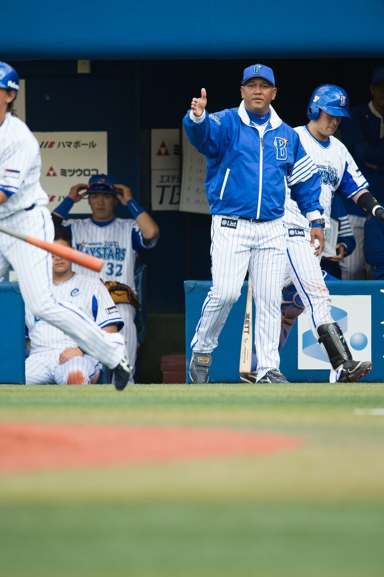 ラミレスは自身を「ディシジョンメーカー」タイプの監督と規定する　©Nanae Suzuki