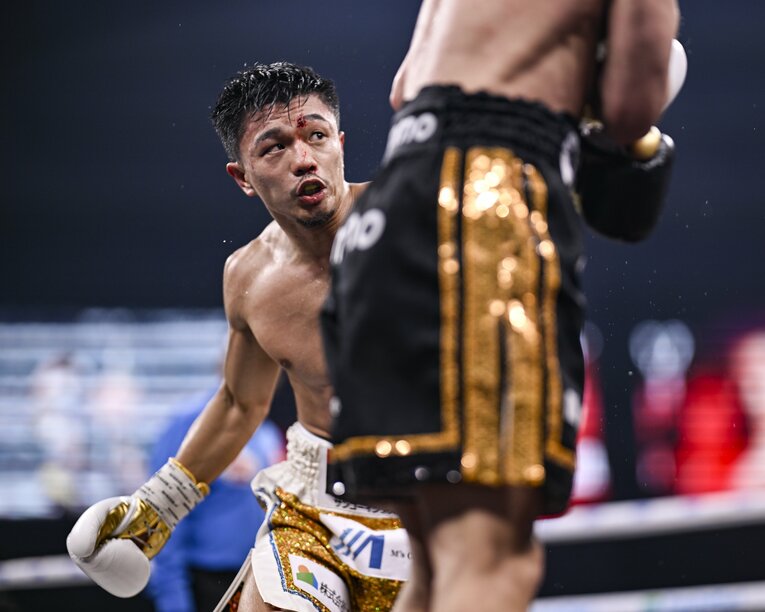 井上尚弥に判定負けを喫した中谷潤人（28歳）　©Hiroaki Finito Yamaguchi