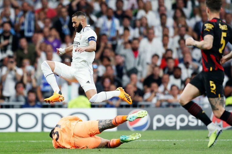 CLマドリーvsマンCでカメラマンが見た“世界の超一流”ビニシウスとデブライネ超絶弾、モドリッチの頭脳、グリーリッシュの筋肉美…(18)