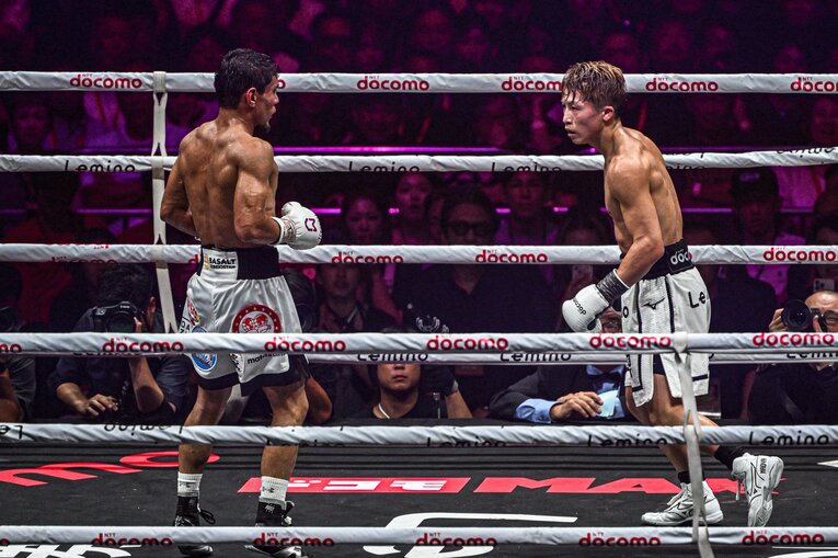 井上尚弥vs.ムロジョン・アフマダリエフ。9月14日、IGアリーナ　©Takuya Sugiyama