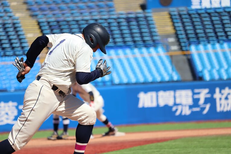 国学院大の主将を務める赤堀　©Genki Taguchi