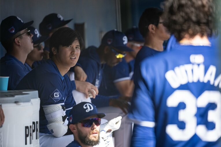 【翔平の英語でコミュニケーション】キャンプ中の様子　©Nanae Suzuki