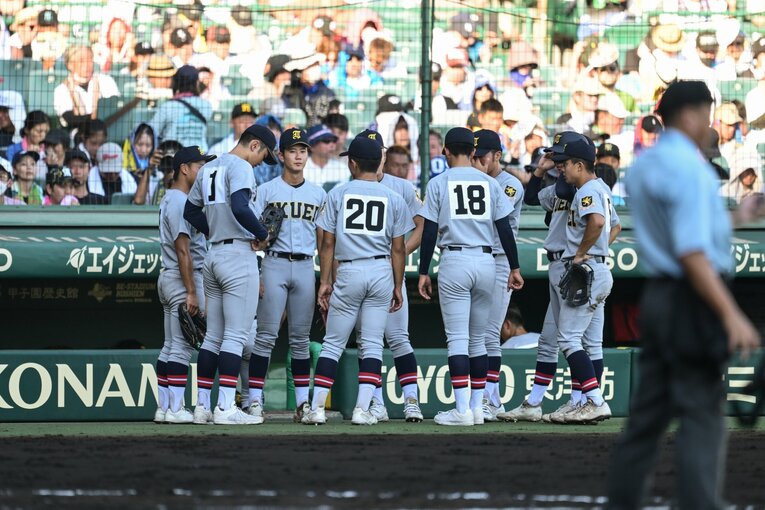 浦和学院戦の仙台育英　©Nanae Suzuki