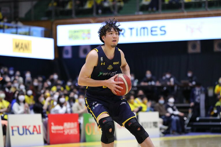 昨年12月から度重なる負傷で欠場期間が多かった比江島。ファイナルラウンドでの完全復活はなるか　©B.LEAGUE