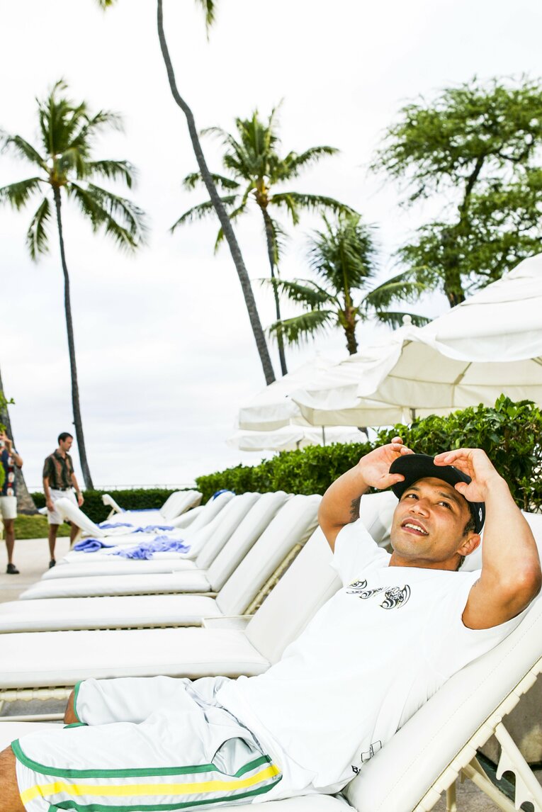 2005年、ハワイにて撮影