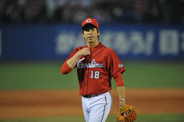 最多勝を争っていた前田から、思わぬ言葉をかけられた　©Hideki Sugiyama