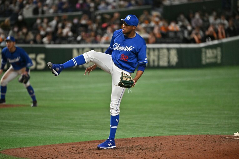 ライデルの豪快な投球フォーム（全6枚の6枚目）　©Hideki Sugiyama