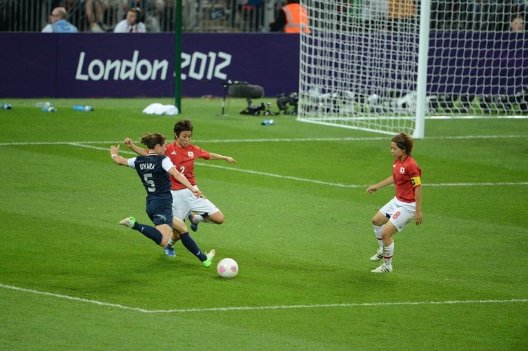 2012年ロンドン五輪　©︎Asami Enomoto/JMPA