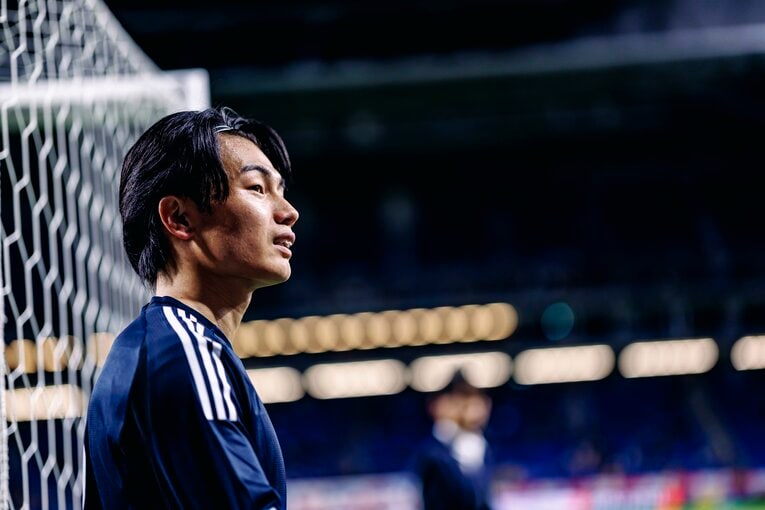 【上田綺世レア写真集／20枚超】パラグアイ戦後　©Kiichi Matsumoto