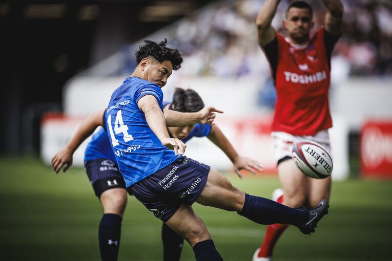 竹山晃暉（埼玉パナソニックワイルドナイツ）©︎Kiichi Matsumoto