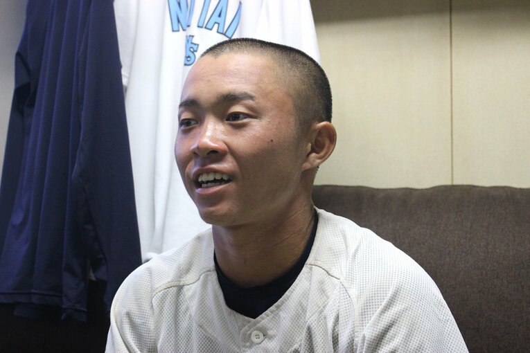 箕島高2年生エース、澤甚太郎　©NumberWeb