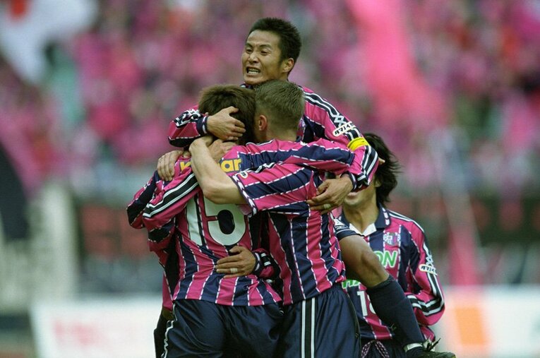 セレッソ時代の森島　©Sports Graphic Number