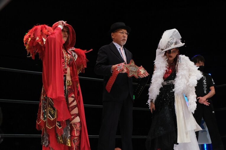 「女子プロレスを背負って立つ」スターダム王者・朱里が語る“朱いベルト”への思い…岩谷麻優戦で「ドローは絶対に嫌だった」理由とは？(15)