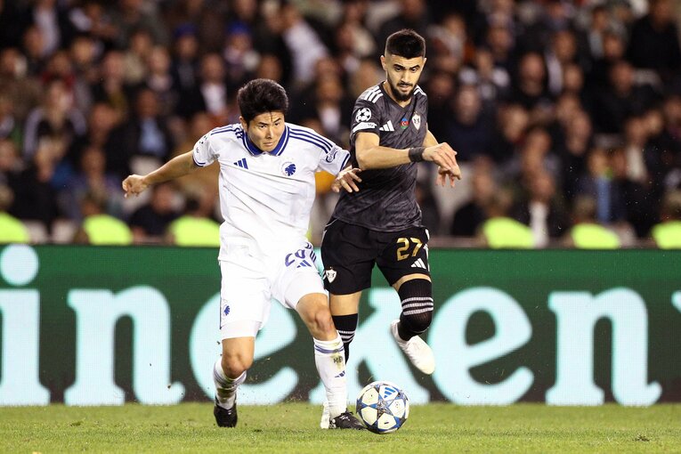 チャンピオンズリーグに出場した鈴木淳之介　©︎Reuters/AFLO