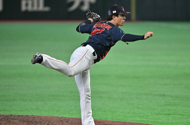 WBC日本代表にも選ばれた日ハムの北山亘基　©Hideki Sugiyama