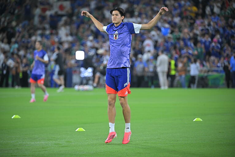 チュニジア戦でW杯の大舞台でもピッチに立った　©Takuya Kaneko/JMPA