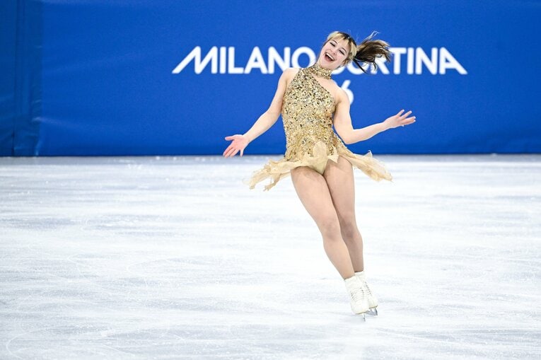 ミラノ五輪女子シングルフリー【スワイプするとそのほかの写真もご覧になれます】　©Asami Enomoto／JMPA