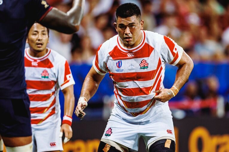 具智元（2023年ラグビーW杯イングランド戦）©︎Kiichi Matsumoto