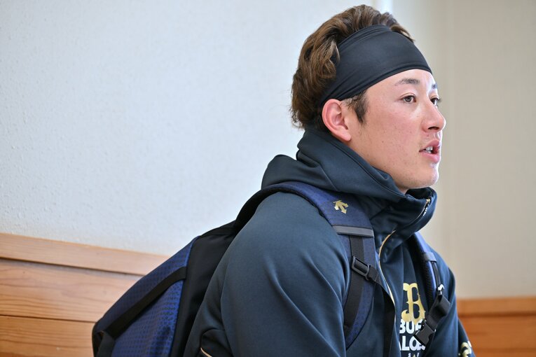 インタビューに答える吉田。明るい表情が印象的だった　©︎Hideki Sugiyama