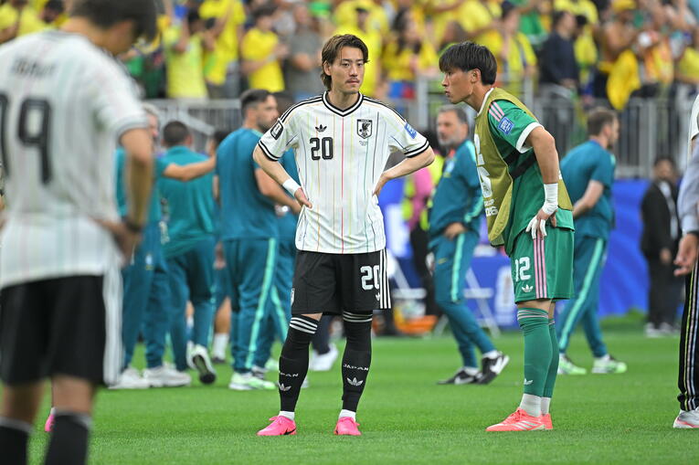 チームの一員として常にサポートし続けた　©Takuya Kaneko/JMPA