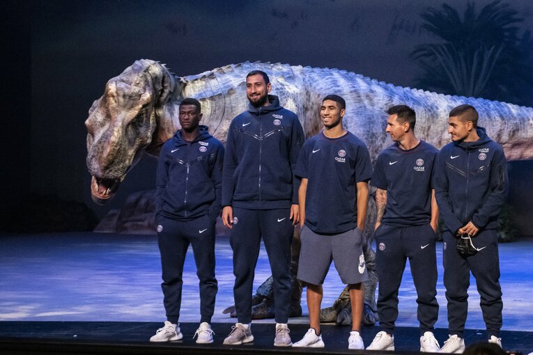 7月22日、豊洲で「ディノアライブ・プレミアム　タイムダイバー」を観覧　©Asami Enomoto