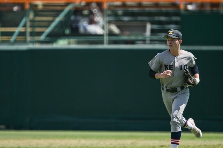 慶応のプリンス・丸田湊斗　©Nanae Suzuki
