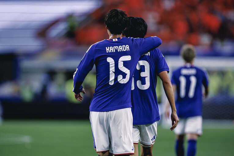 小学校時代の清川の「ライバル」鎌田は北中米W杯でも活躍　©Kiichi Matsumoto / JMPA