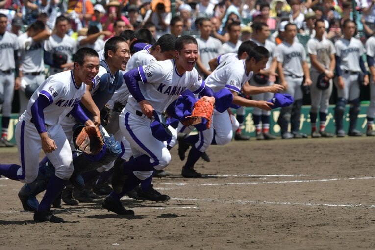 2018年夏の甲子園で準優勝し、日本中の注目を集めた金足農業。エースは現オリックスの吉田輝星だった　©Hideki Sugiyama