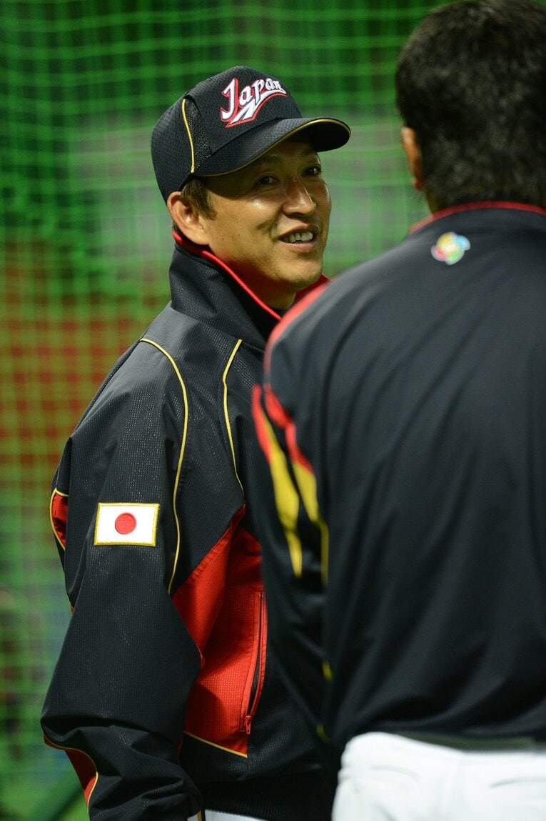 2013年にはWBC日本代表の打撃コーチも務めている立浪氏　©Naoya Sanuki