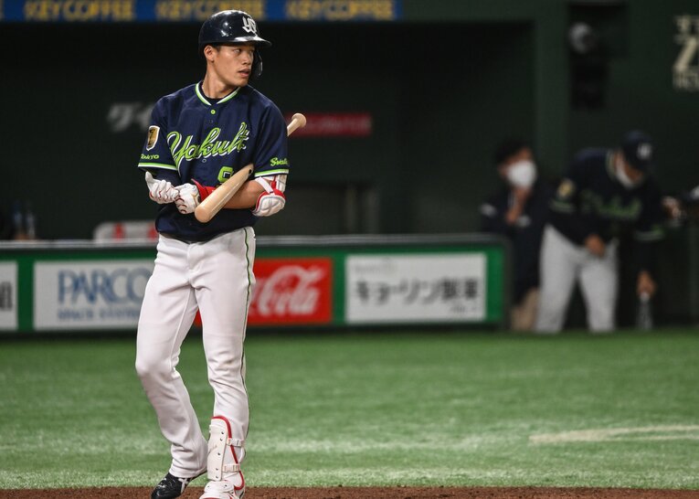 ヤクルト塩見（2022年撮影）　©Nanae Suzuki